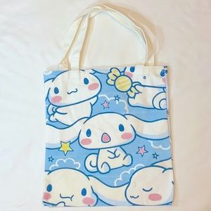 (Sold) Cinnamaroll Canvas Tote Bag - NEW